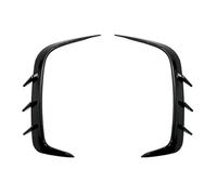 2Pcs Rear Bumper Splitter Spoiler Air Vent Cover Splitter Gloss Black Body Kit For BMW For 4 Series G22 G23 425i 430i For M440i Front Spoilers