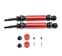 2Pcs Rear Cvd Shaft For Ruckus For Torment Axe For AMP 2Wd 1/10 | Upgrade your 1/10 RC Truck rear CVD shaft improved power transfer and enhanced off-road reliability. Drive Shaft Dogbone