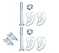 2pcs Rear for camber Bolt Kit for Ford Focus for volvo for s40 Steel | Fits for ford Focus 1998-2012, for volvo for s40 2004-2012, corrects tire wear, steel construction, 2pcs kit