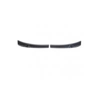 2PCS Rear Trunk Sill Guard Cover Stainless Steel Rear Bumper Door Sill Protector for Model 3 Highland 2024 Carbon Fiber
