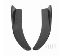 2Pcs Rear Trunk Spoiler, Universal Trunk Wing Spoiler, 41.5cm Reduce Wind Resistance Lip for Sedan Hatchback, ABS Durable Racing Style Rear Trunk Lid Spoiler (Carbon Fiber Style)