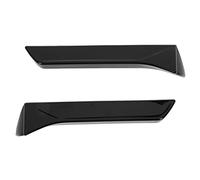 2PCS Rear Window Side Splitter Rear Rear Window Spoiler Cover Trim, Wing Exterior Trim Left Right Replacement for SEAT LEON 5F FR Mk3 MK3.5 2013-2021 (Piano Black)
