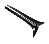 2Pcs Rear Window Side Spoiler Wing Rear Window Mirror Tail For VW For GOLF 7 MK7 GTD R 2014-2018 Car Spoilers(Black)