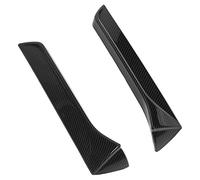 2PCS Rear Window Spoiler Side Trim for SEAT 5F FR Mk3 MK3.5 2013-2021 Carbon Fiber Style Automotive Exterior Accessories