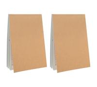 2pcs Receipt Book with Paperboard Backing, 2-Part Order Forms | Small Business Owners and Restaurant Staff, White Paper Sheets, Portable Record Keeping and Expense Tracking