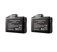 2Pcs Rechargeable Lithium Polymer Battery, 2200mAh 7.4V Lithium Ion Batteries with Female Interface for Heated Gloves, Heated Sock - UL FCC Safety Certification