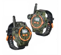 2PCS Rechargeable Walkie Talkies for Kids,Two-Way Radio Talky with Flashlight and Compass,100 Meter Transmission