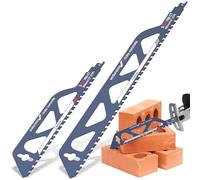 2Pcs Reciprocating Saw Blade Universal Carbide Reciprocating Saw Blade Concrete Sabre Saw Blade Alloy Steel Brick Concrete Cutting Saw Blade Masonry Cutting Blade for Cement Composite (12in+18in)
