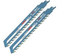 2Pcs Reciprocating Saw Blades, Durable Reciprocating Saw, Heavy Duty Saws Blades, Reciprocat Saw Blades Masonry, High Efficiency Multi Tool for Concrete, Masonry, Carbide Universal Shank