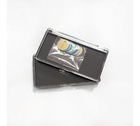 2pcs Rectangular Mini Magnet Make-up Dispensing Plate Eyeshadow Blush Powder Storage Empty Palette with 10pcs metal Stickers