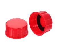 2pcs Red Coarse Thread Gas Can Cap Replacement for Gasoline Cans
