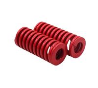 2PCS Red Compression Spring Die Mold Springs Outer Diameter 25/27/30mm Inner Diameter 12.5/13.5/15mm Length 20-100mm(80mm,OD30mm-(ID15mm)-Red)
