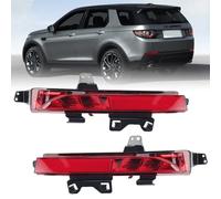 2PCS Red Rear Bumper Reflector Light Fits For Land Rover Discovery Sport 2014-2020 Tail Fog Lamp Driver & Passenger Side