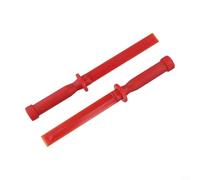 2PCS Red Wheel Balancer Tape Weight Scraper, ABS Tire Removal Tool for Easy Weight Detachment, Compact Hand Tool Parts for Automotive Repair and Maintenance