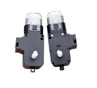 2PCS Reduction electronic starter DC 3V-3.7V High Torque Slow Speed Worm Reduction 130 motors (R+L) Set
