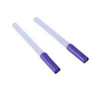 2Pcs Refillable Empty Paint Pen Acrylics Marker Round Tip for Painting On Paper Wood Ceramic Metal Empty