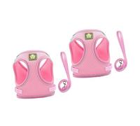 2pcs Reflective Puppy Strap Puppy Vest Reflector Vest Reflective Dog Mesh Dog Vest Reflective Vest Air Pet Strap Suspend