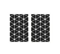 2PCS Reflective Sticker, Self-Adhesive Reflective Sticker for Scooters Strollers Motorcycles Safety Reflectors