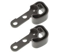 2pcs Refrigerator Door Stop Hook 7cm Plastic Replacement for Freezer | Limits Over-opening, Prevents Accidental Closures, Easy Installation, Kitchen and Hotel Use, Heavy Duty Reliability