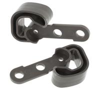 2pcs Refrigerator Door Stop Hook Plastic for Freezer and Fridge Hinge | Universal Fit, Limits Over-opening, Protects Hinge Wear, Kitchen and Hotel Use, Replacement Part