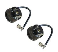 2Pcs Refrigerator Thermal Overload Protector 1/2HP//3HP//4HP//5HP//6HP Compressor Replacement Overheat Unit Refrigerator Compressor Protector