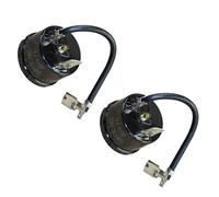 2Pcs Refrigerator Thermal Overload Protector 1/2HP//3HP//4HP//5HP//6HP Compressor Replacement Overheat Unit Refrigerator Compressor Protector