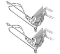 2pcs Register Bill Clip Replacement Metal Cash Holder for Registers | Compact Design, Quick Installation, Fits Most Pos Drawers, Silver Finish for Small Business Cash Handling