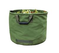 2pcs Reinforced Garden Leaf Compost Bag Inflatable Heavy-duty Foldable Outdoor Garbage Waterproof Storage For Collecting Leaves(Green)