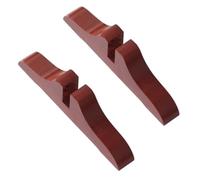 2pcs Removable Door Divider Clamp Screen Clip Plastic Base for Screens | Hanging Room Divider Panels, Brown Plastic Partition Holder, Fits Most Room Dividers, Easy Storage