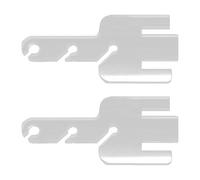 2PCS Removable Yarn Tensioner Adapters - Precision Tension Adjuster, Knitting Tool | Easy Installation Tension Control for Electronic and Manual Knitting Machines, Ideal for Hobbyists and Professional