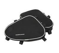 2Pcs Repair Tool Placement Bag, 2 Pcs Motorcycle Frame Crash Bars Package Replacement for V-Strom DL650 DL1000 Textile Fabrics DL1000(Black)