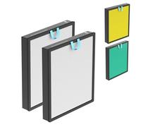 2pcs Replacement 3-in-1 High-Efficiency H13 True HEPA Filters Compatible with LEVOIT Vital 200S Air Purifier,Vital 200S-RF (H13 HEPA Filters)