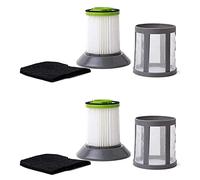 2Pcs Replacement Accessories Parts HEPA Filter For Bissell 1664 1665 1669 ZING Tesco Cleaner Bagless-Cylinder-Vacuum VCBL15 VCBL17 Bagless Canister Vacuum Cleaner Filter Element with 2 Filter Sponge
