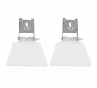 2pcs Replacement Bench Grinder Guard Shield for 125/150mm Grinders, Stainless Steel & ABS Safety Eye Protection with Bracket Included