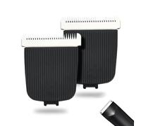 2PCS Replacement Blade Compatible with Manscaped The Lawn Mower Electric Groin Hair Trimmer,Ceramic, Fits 4.0, 3.0, and 2.0 Models