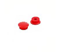2PCS Replacement C-Stick C Key Cap Analog C Joystick Stick Cap Cover for New 3DS / New 3DS XL/LL 2015 - Red