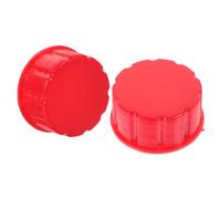 2pcs Replacement Can Cap for Gasoline Cans, Coarse Thread, Red