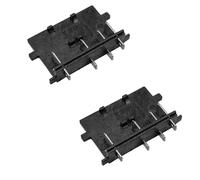 2PCS Replacement Control Board for Bosch Electric Wrench and Angle Grinder, Black ABS Lithium Battery Adapter Mount Connector, 51 x 36 mm for Bosch Power Tools