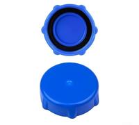 2PCS Replacement Drain Valve Covers Designed for P01006 Swimming Pool Drain Valve with Sealing Ring to Block Dust and Water Infiltration (Blue)