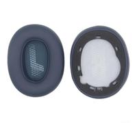 2PCS Replacement Ear Pads for JBL Live 770NC Headphones, for premium Protein Leather Earmuffs Cushion Covers with Breathable Design for Comfortable Fit, White(Blue)