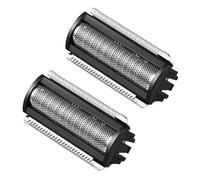 2PCS Replacement Foil Blade Compatible with MANSCAPED The Lawn Mower 5.0 Ultra Hair Trimmer,Stainless Steel Groin Hair Foil Shaver Head for Close Body Hair Grooming, (Black)