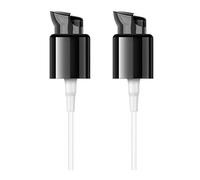 2pcs Replacement Foundation Pumps for Mac and Double Wear, Dispenser Pump with Protective Cap and Pressure Head for Makeup Bottles