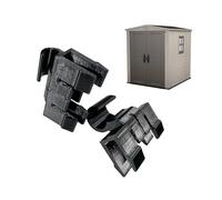 2Pcs Replacement Hinges for Keter Factor Apex Sheds 2018 Model Spare Part Garden Storage Unit Plastic