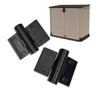 2Pcs Replacement Hinges for Keter Store it Out XL SH1 SH2 SH3
