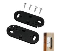 2PCS Replacement Mounting Plate for Honeywell DCP311, DCP511 and DCP911 Doorbells, Doorbell Backplate Brack（Black）