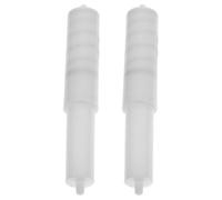 2pcs Replacement Paper Holder Roller Insert with Spring Rod Plastic