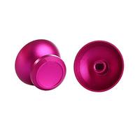 2PCs Replacement Rocker Metal Analog Joystick Thumbstick Mushroom Caps Repair for PS4 PS3 Xbox One (Pink)