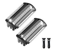 2PCS Replacement Shaver Head for Philips New Razor Foil Blade Perfect Replacement Originals Compatible with Bodygroom Series 7000 5000 3000 BG2000/40 BG5020 TT2000 Body Groomer BRL140 BRL130