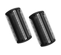 2PCS Replacement Shaver Heads Compatible with Philips Bodygroom TT2000/43 BG2000, Fits Body Groomer BG2024 BG2025 BG2040 TT2020 TT2040 YS534, Easy Snap-On Electric Razor Foil Blades