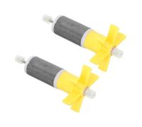 2pcs Replacement Submersible Pump Rotor Magnetic Impeller | Rubber, Magnet and Plastic Construction, Lightweight Wear-resistant Design, Suitable for Pond Filtration Fountain Maintenance